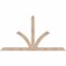 Ekena Millwork Richland Smooth Timber Gable Bracket, Douglas Fir, 72"W x 39"H x 3 1/2"D x 3 1/2"F, 13/12 Pitch GBW072X39X0404RIC00SDF - alternate 1